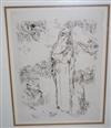 PIERRE BONNARD Group of 4 etchings.